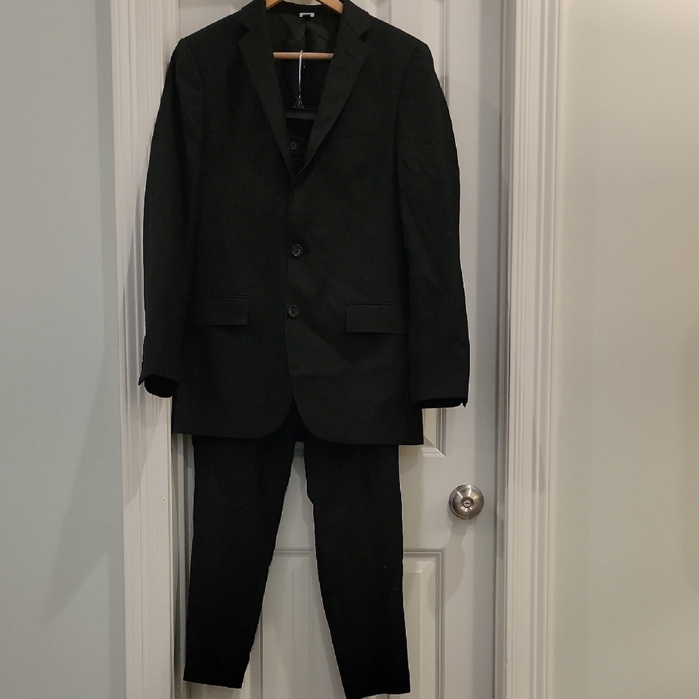 J Crew Classic Black Men's Suit
